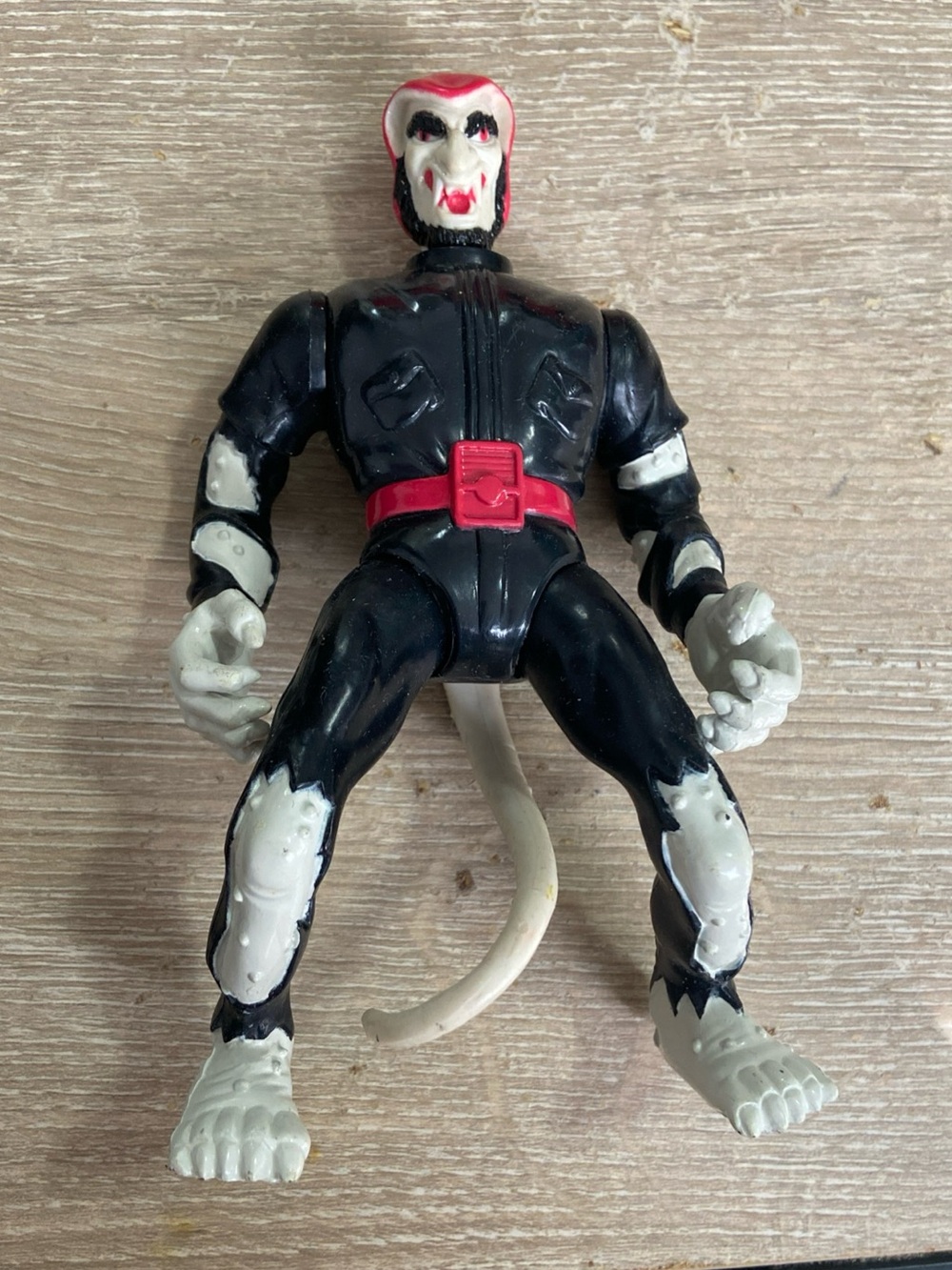 Vintage 1991 Captain Planet Verminous Skumm Action Figure Tiger Toys w/ Tail